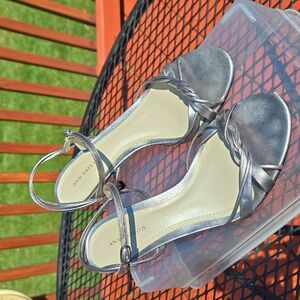 Ann Taylor shoes in leather. Good with summer dress. Wear more like 7.5